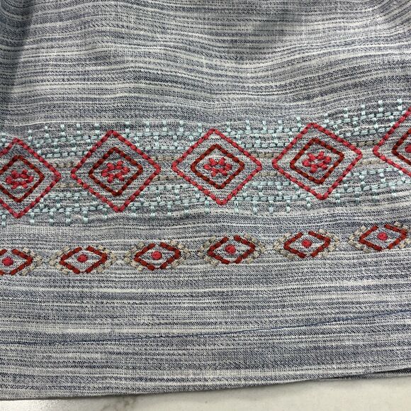 WOOLRICH EMBROIDERED WOMENS SKIRT SKORT Inner SHORTS SIZE S Pull On Drawstring - Picture 4 of 11